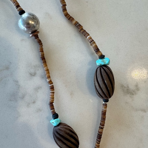 Silpada Beaded Necklace with Jasper Howlite Accents - Picture 4 of 5
